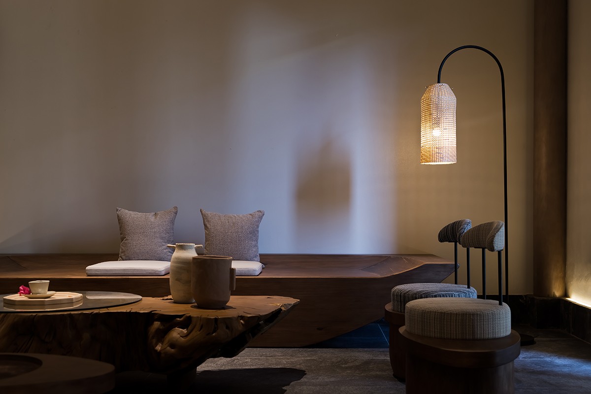 新古典风格室内家装案例效果图-茶室 新古典风格室内家装案例效果图-茶室